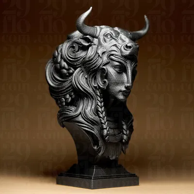 [2/12] Lady TAURUS - The BULL - Zodiac