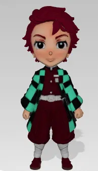 Tượng Tanjiro Kamado – Demon Slayer (Kimetsu no Yaiba) 3D Printable - Image 3