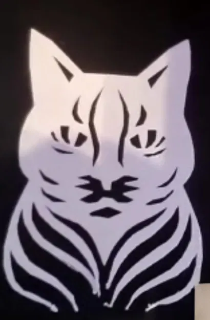 Mèo trang trí tường / nghệ thuật treo tường (katze wanddeko/wandkunst) - Image 1