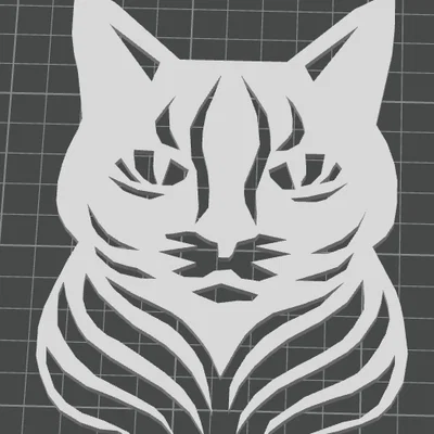 Mèo trang trí tường / nghệ thuật treo tường (katze wanddeko/wandkunst)