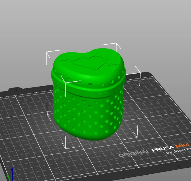 Hộp khóa chủ đề trái tim - Image 2
