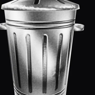 Thùng Rác Mini – Đạo Cụ Diorama