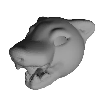 Đầu Báo Mắt Rỗng (Hollow Eyes Panther Head)