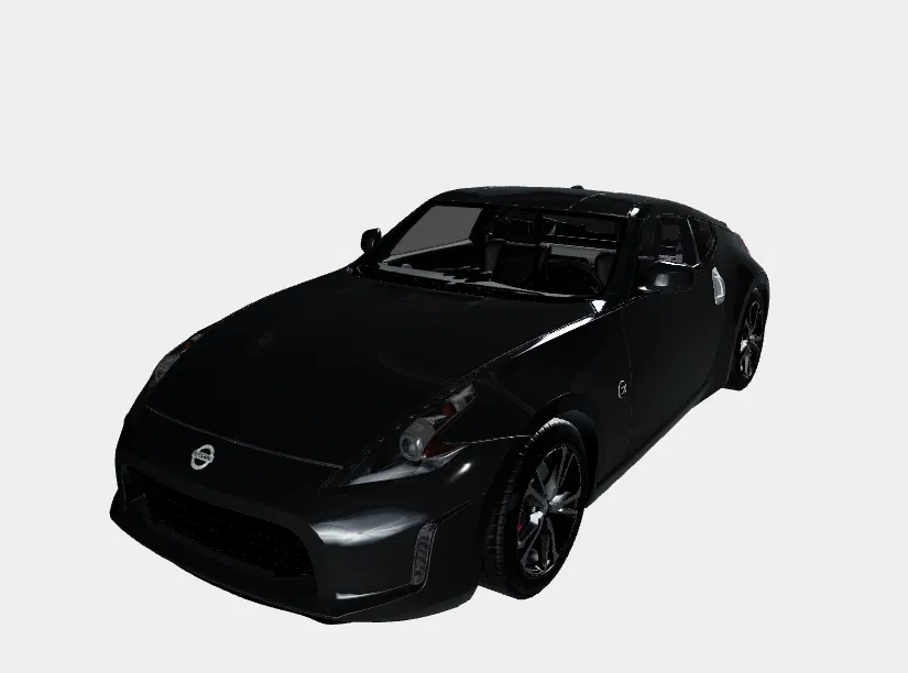 Sedan Nissan 2020 – Diorama / Scale Model - Image 1