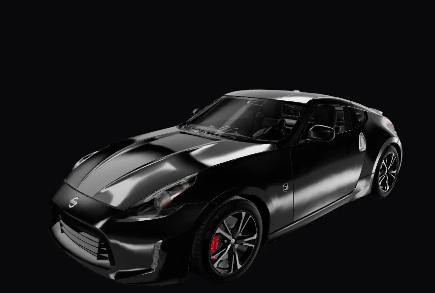 Sedan Nissan 2020 – Diorama / Scale Model - Image 2