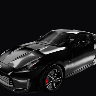 Sedan Nissan 2020 – Diorama / Scale Model