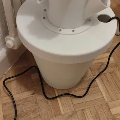 Nắp Ikea Fniss cho tháp thủy canh