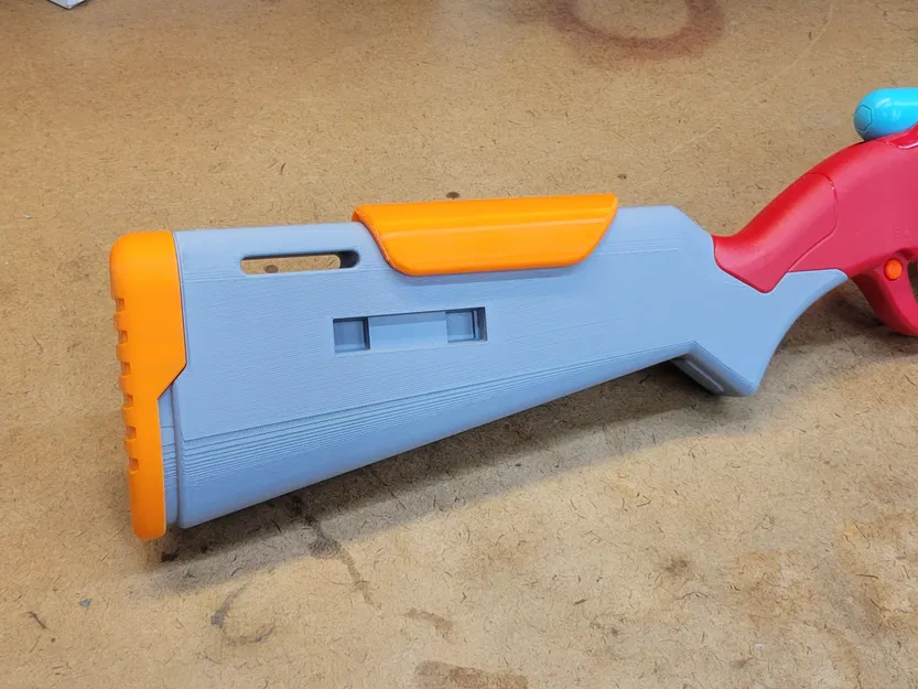 X-Shot Excel Ejector Extended Stock – Báng thay thế in 3D dài hơn - Image 1