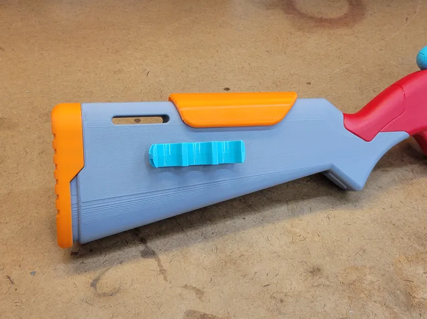 X-Shot Excel Ejector Extended Stock – Báng thay thế in 3D dài hơn - Image 2