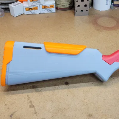 X-Shot Excel Ejector Extended Stock – Báng thay thế in 3D dài hơn