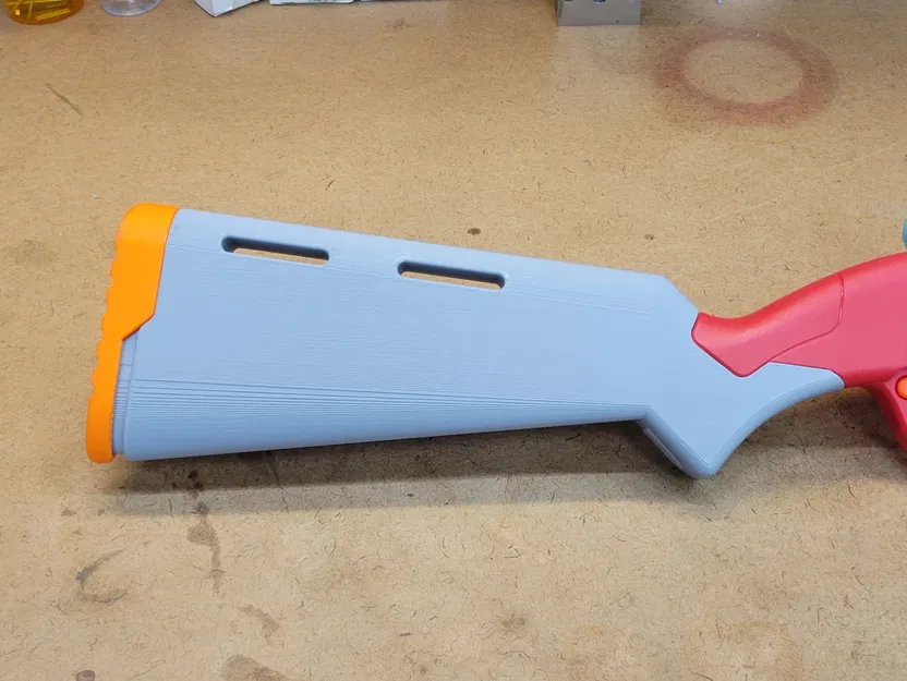 X-Shot Excel Ejector Extended Stock – Báng thay thế in 3D dài hơn - Image 5