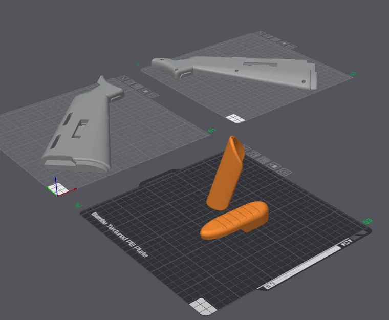 X-Shot Excel Ejector Extended Stock – Báng thay thế in 3D dài hơn - Image 6