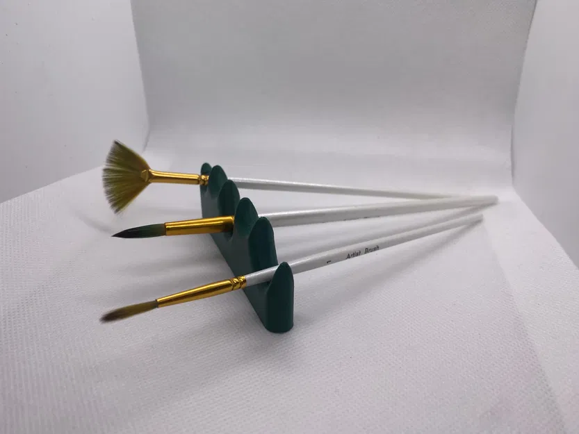 Giá đỡ cọ vẽ (Paint Brush Holder) đơn giản - Image 1