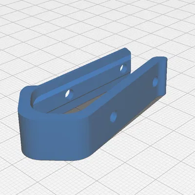 Kẹp điều khiển cửa garage có lỗ tiếp cận để siết set screw