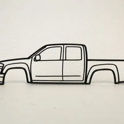Tranh treo tường Chevrolet Colorado thế hệ 1 (1st Gen)
