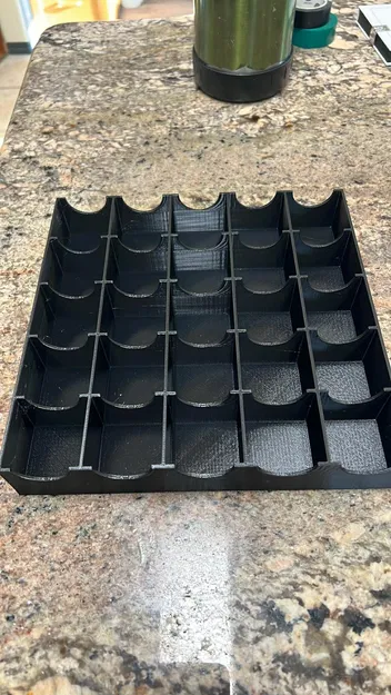 Khay Lưu Trữ Gel Colour Nông 25 Ô (Shallow Gel Colour Storage 25 Count) - Image 1