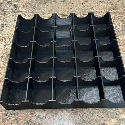 Khay Lưu Trữ Gel Colour Nông 25 Ô (Shallow Gel Colour Storage 25 Count)