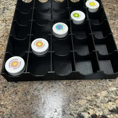 Khay Lưu Trữ Gel Colour Nông 25 Ô (Shallow Gel Colour Storage 25 Count)