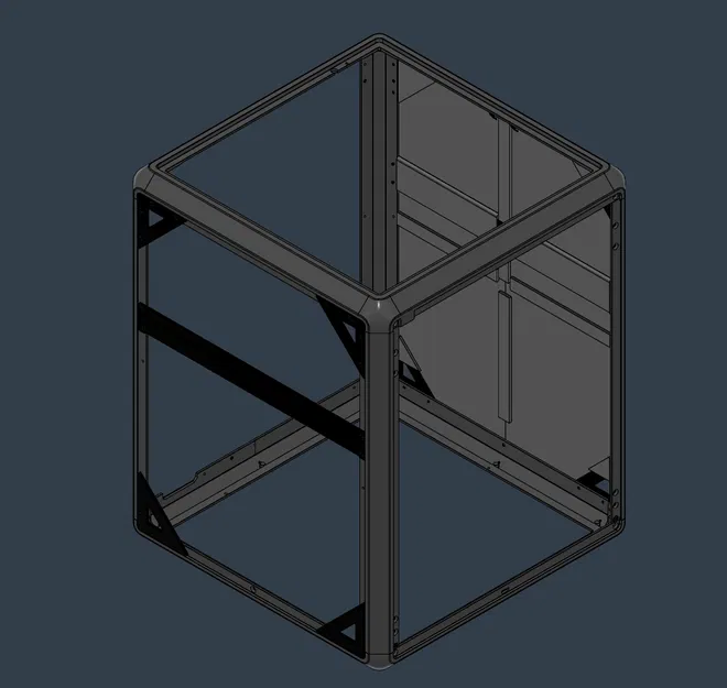 Ốp hông enclosure cho Creality K1SE (không cần ốc/hardware) - Image 6