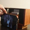 Giá đỡ điện thoại để bàn hình TV console thập niên 1980 - Thumbnail 5