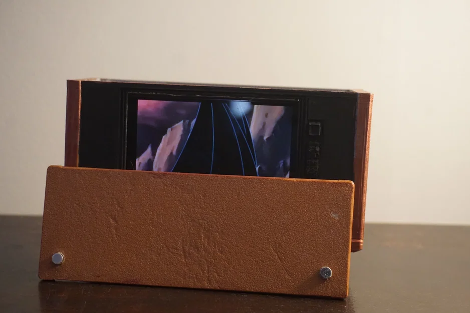 Giá đỡ điện thoại để bàn hình TV console thập niên 1980 - Image 7