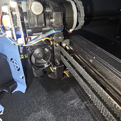 Ống dẫn gió kéo dài quạt hot end cho SV08