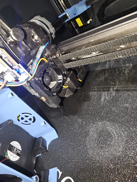 Ống dẫn gió kéo dài quạt hot end cho SV08 - Image 5