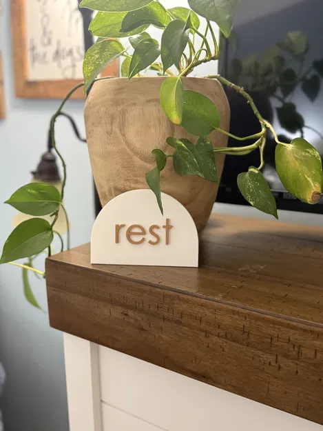 Bảng trang trí phòng ngủ phong cách Boho/Farmhouse dạng vòm - Image 2