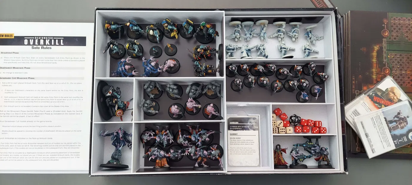 Khay chia hộp lưu trữ tương thích Deathwatch Overkill - Image 1