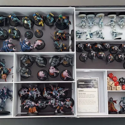 Khay chia hộp lưu trữ tương thích Deathwatch Overkill