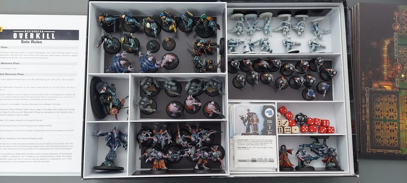 Khay chia hộp lưu trữ tương thích Deathwatch Overkill - Image 2