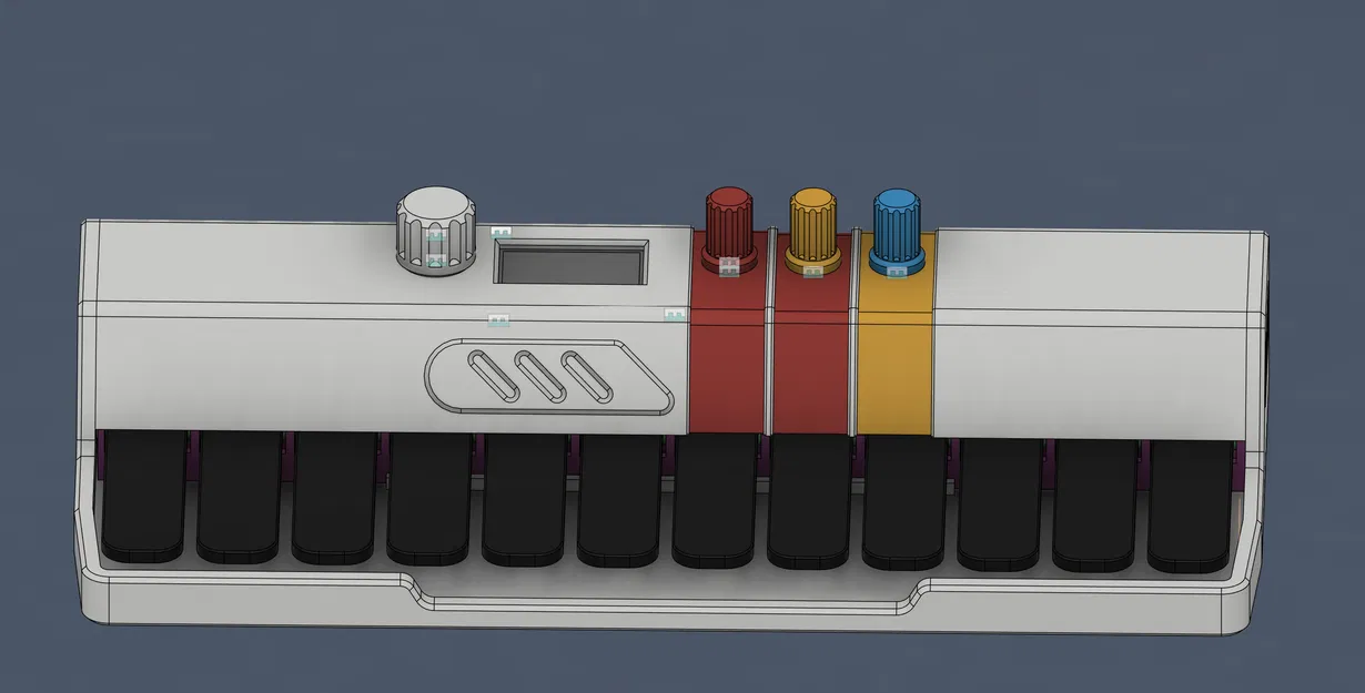 Bàn phím MIDI 12 phím (remix) - Image 1