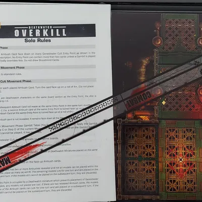 Khay chia hộp lưu trữ tương thích Deathwatch Overkill