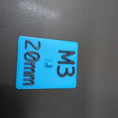 Miếng insert nhãn cho ngăn kéo Parts Tray Drawers