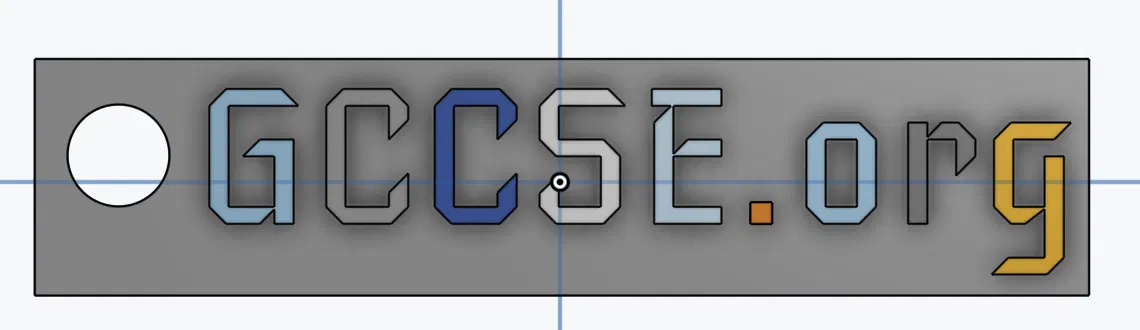 Móc khóa GCCSE (GCCSE Keychain) - Image 1