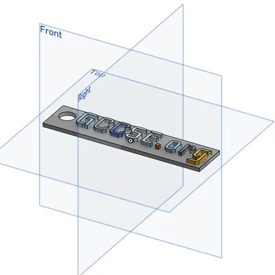 Móc khóa GCCSE (GCCSE Keychain)