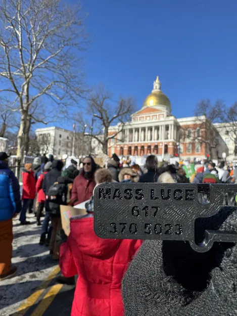 Còi carabiner No Ice (còi hotline Mass LUCE) - Image 2