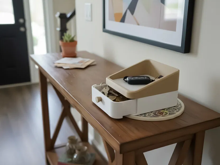 Khay Đa Dụng Kèm Ngăn Kéo (Versatile Tray with Drawer) - Image 2