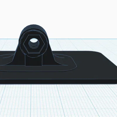 Ngàm gắn GoPro cho skateboard