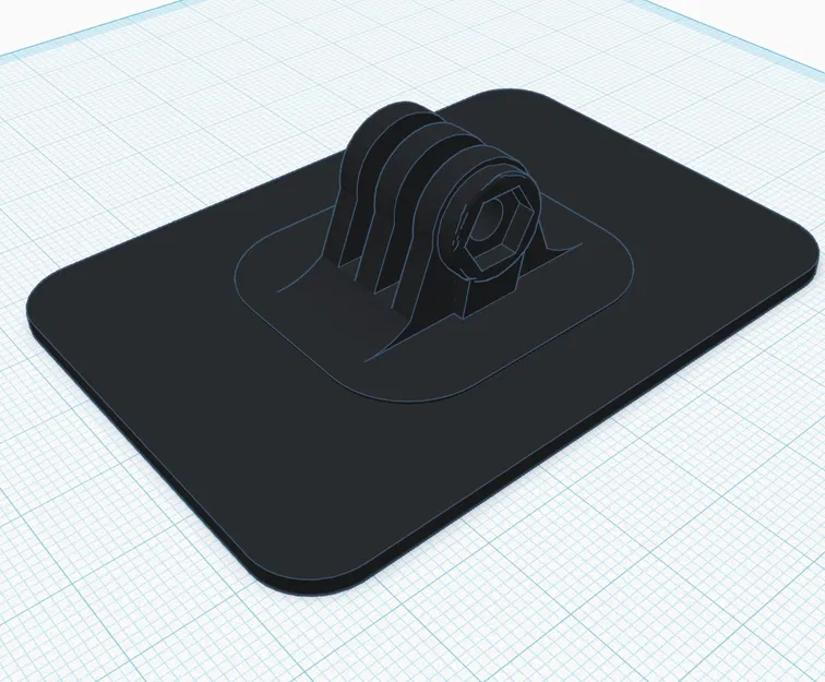 Ngàm gắn GoPro cho skateboard - Image 2