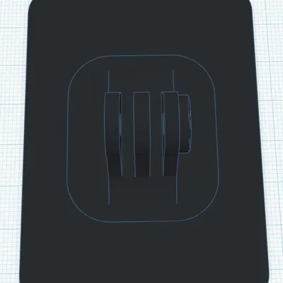 Ngàm gắn GoPro cho skateboard