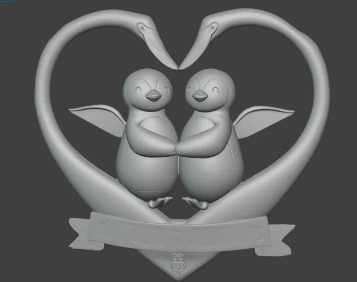 Mô hình cho thiệp Valentine - Image 1