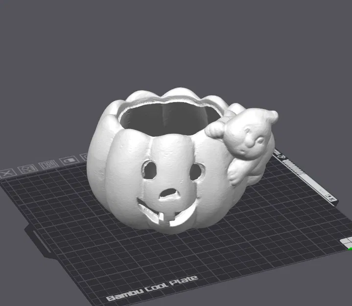 kürbis (bí ngô kèm ma) - mẫu quét 3D - Image 1