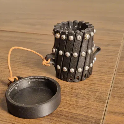 Ví xu Hermès 1950 (clasp) – mẫu 3D