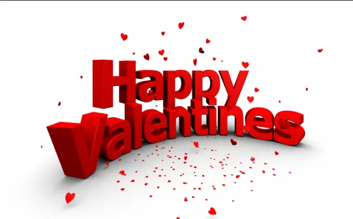 Bảng tên “happy vilentines” - Image 1