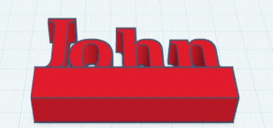 Bảng tên John - Image 1