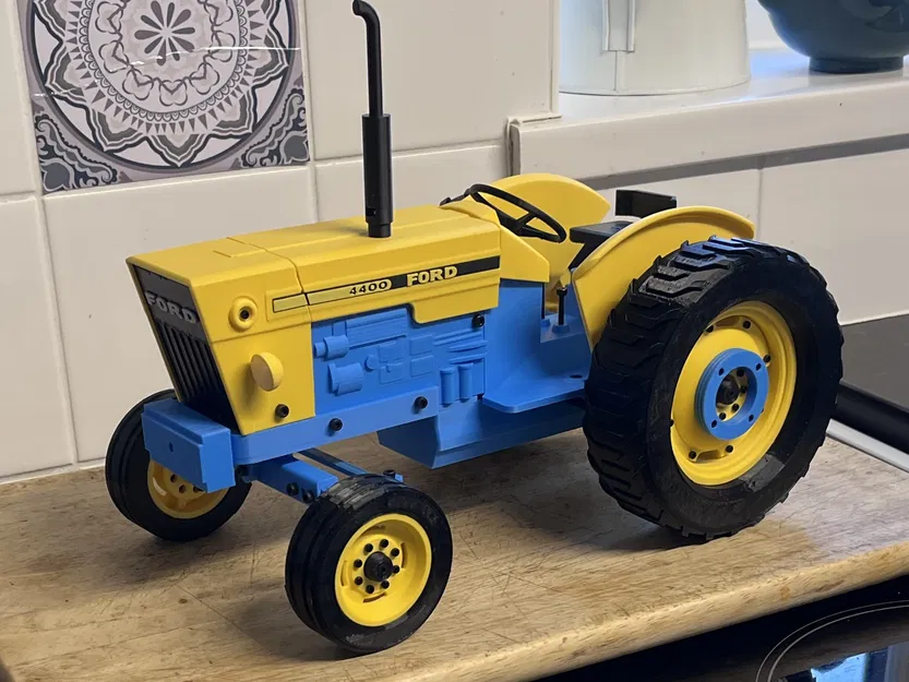 OpenRC Tractor MK2.4 Ford 4400 Industrial mod - Image 1