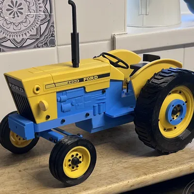 OpenRC Tractor MK2.4 Ford 4400 Industrial mod