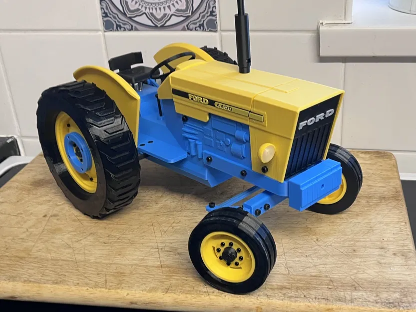 OpenRC Tractor MK2.4 Ford 4400 Industrial mod - Image 2