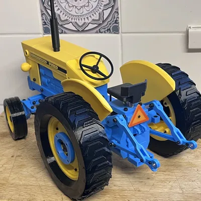 OpenRC Tractor MK2.4 Ford 4400 Industrial mod